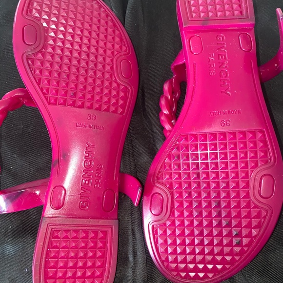 GIVENCHY FUSHIA SANDALS 39 - Picture 3 of 6